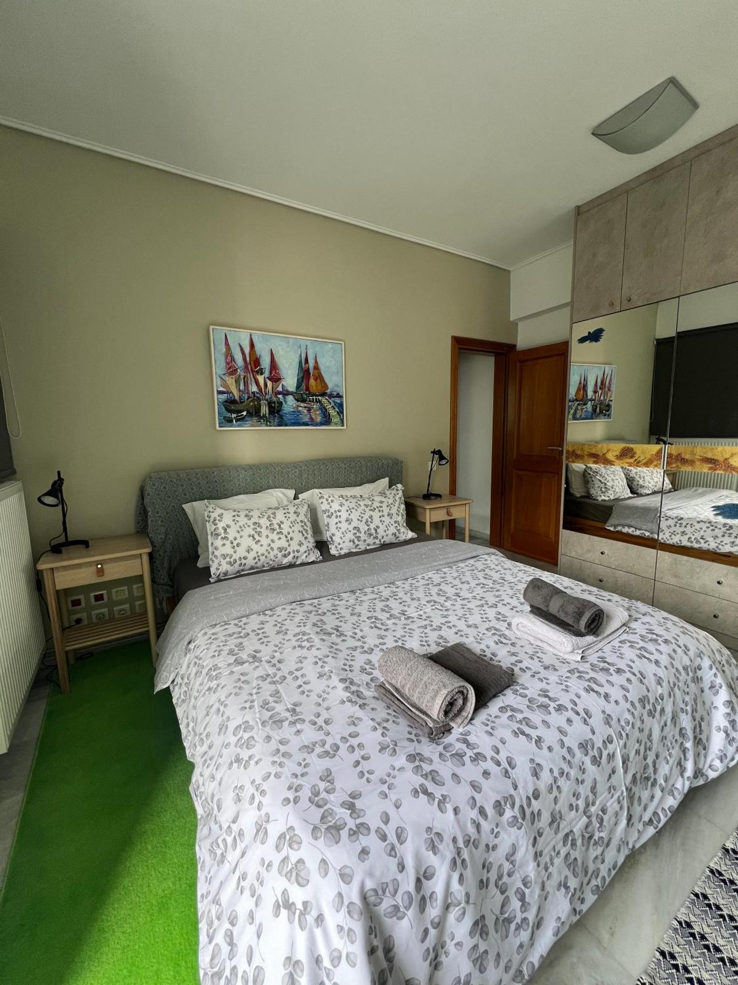 Green Apartment Near Marousi Hospitals & Oaka, By Promoshomes Maroussi Exterior foto